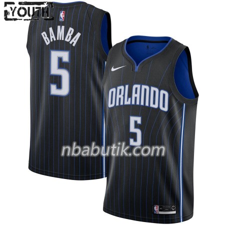 NBA Børn Trøje Orlando Magic Mohamed Bamb 5 Nike 2019-20 Icon Edition Swingman